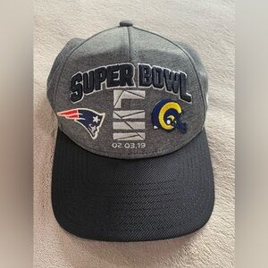 New Era Super Bowl LIII Hat Patriots vs Rams 2019 NFL 9FORTY Adjustable Cap